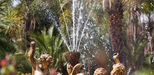 fontaine jardin
